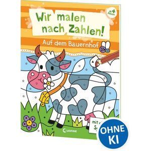 Loewe Wir malen nach Zahlen! - Auf dem Bauernhof Loewe Wir malen nach Zahlen! - Auf dem Bauernhof