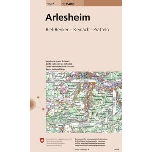 Swisstopo 1 : 25 000 Arlesheim Swisstopo 1 : 25 000 Arlesheim