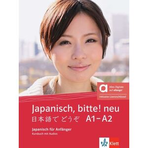 Klett Sprachen GmbH Japanisch, bitte! neu A1-A2 – Hybride Ausgabe allango Klett Sprachen GmbH Japanisch, bitte! neu A1-A2 – Hybride Ausgabe allango