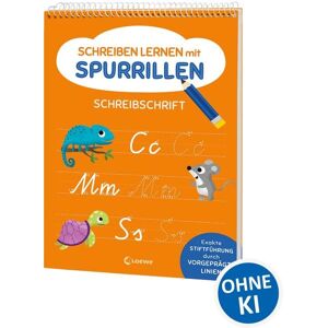 Loewe Schreiben lernen mit Spurrillen - Schreibschrift Loewe Schreiben lernen mit Spurrillen - Schreibschrift