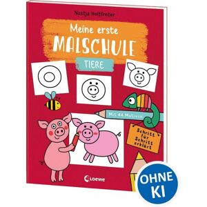 Loewe Meine erste Malschule - Tiere Loewe Meine erste Malschule - Tiere