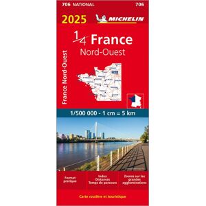 Northwestern France 2025 - Michelin National Map 706 Northwestern France 2025 - Michelin National Map 706