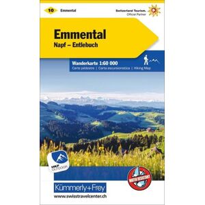 Kümmerly+Frey Emmental, Napf, Entlebuch Wanderkarte Nr. 10 Kümmerly+Frey Emmental, Napf, Entlebuch Wanderkarte Nr. 10