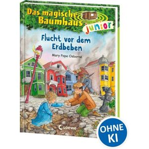 Loewe Das magische Baumhaus junior (Band 22) - Flucht vor dem Erdbeben Loewe Das magische Baumhaus junior (Band 22) - Flucht vor dem Erdbeben