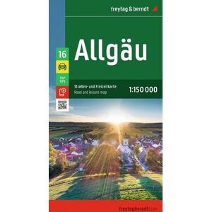 KOMPASS freytag und berndt Freytag & berndt Straßenkarte Allgäu 1:150.000 KOMPASS freytag und berndt Freytag & berndt Straßenkarte Allgäu 1:150.000