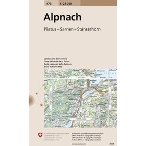 Swisstopo 1 : 25 000 Alpnach Swisstopo 1 : 25 000 Alpnach