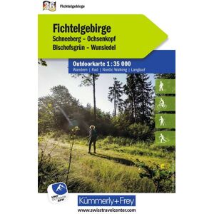 Kümmerly+Frey Outdoorkarte Deutschland 36 Fichtelgebirge 1:35.000 Kümmerly+Frey Outdoorkarte Deutschland 36 Fichtelgebirge 1:35.000