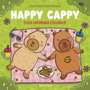 Bassermann Happy Cappy - Cosy Capybara Coloring. Ein Ausmalbuch für jedes Alter Bassermann Happy Cappy - Cosy Capybara Coloring. Ein Ausmalbuch für jedes Alter