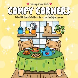 Comfy Corners - Coloring book cafe Comfy Corners - Coloring book cafe