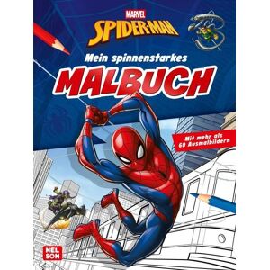 Nelson MARVEL Spider-Man: Mein spinnenstarkes Malbuch Nelson MARVEL Spider-Man: Mein spinnenstarkes Malbuch