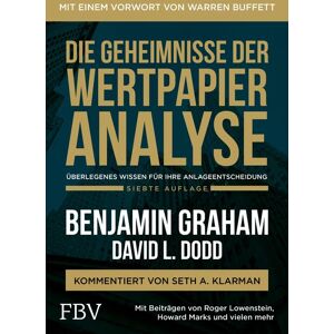 Finanzbuch Verlag Die Geheimnisse der Wertpapieranalyse Finanzbuch Verlag Die Geheimnisse der Wertpapieranalyse