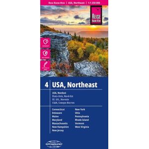 Reise Know-How Verlag Peter Rump GmbH Reise Know-How Landkarte USA, Nordost / USA, Northeast (1:1.250.000) : Maine, Maryland, New York, Ohio, West Virginia, ... Reise Know-How Verlag Peter Rump GmbH Reise Know-How Landkarte USA, Nordost / USA, Northeast (1:1.250.000) : Maine, Maryland, New York, Ohio, West Virginia, ...