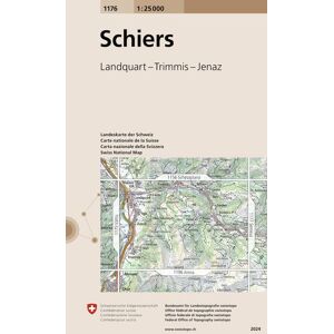 Swisstopo 1 : 25 000 Schiers Swisstopo 1 : 25 000 Schiers