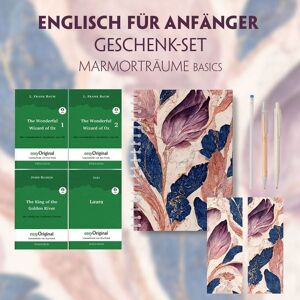 EasyOriginal Verlag Englisch für Anfänger Geschenkset - 4 Bücher (mit Audio-Online) + Marmorträume Schreibset Basics EasyOriginal Verlag Englisch für Anfänger Geschenkset - 4 Bücher (mit Audio-Online) + Marmorträume Schreibset Basics