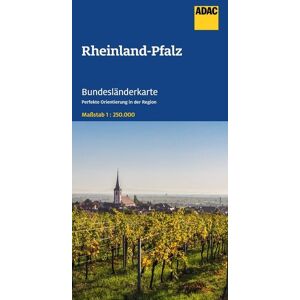 MairDuMont ADAC Bundesländerkarte Deutschland 10 Rheinland-Pfalz, Saarland 1:250.000 MairDuMont ADAC Bundesländerkarte Deutschland 10 Rheinland-Pfalz, Saarland 1:250.000
