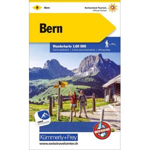 Kümmerly+Frey KuF Schweiz Wanderkarte 09 Bern 1 : 60 000 Kümmerly+Frey KuF Schweiz Wanderkarte 09 Bern 1 : 60 000