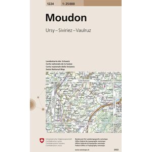 Swisstopo 1 : 25 000 Moudon Swisstopo 1 : 25 000 Moudon