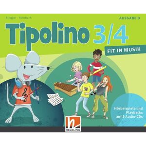Helbling Verlag Tipolino 3/4 - Fit in Musik. Audio-CDs. Ausgabe D Helbling Verlag Tipolino 3/4 - Fit in Musik. Audio-CDs. Ausgabe D