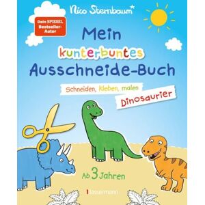 Bassermann Mein kunterbuntes Ausschneidebuch - Dinosaurier. Schneiden, kleben, malen für Kinder ab 3 Jahren. Mit Scherenführerschein Bassermann Mein kunterbuntes Ausschneidebuch - Dinosaurier. Schneiden, kleben, malen für Kinder ab 3 Jahren. Mit Scherenführerschein