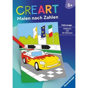Ravensburger Verlag GmbH CreArt Malen nach Zahlen ab 5: Fahrzeuge Ravensburger Verlag GmbH CreArt Malen nach Zahlen ab 5: Fahrzeuge