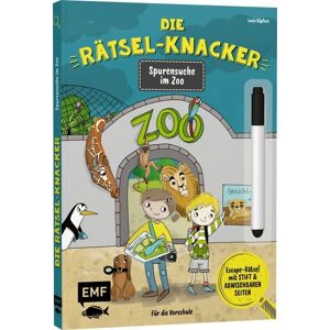 Edition Michael Fischer / EMF Verlag Die Rätsel-Knacker – Spurensuche im Zoo (Buch mit abwischbarem Stift) Edition Michael Fischer / EMF Verlag Die Rätsel-Knacker – Spurensuche im Zoo (Buch mit abwischbarem Stift)