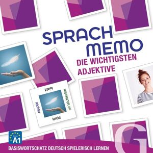 Hueber Verlag SPRACHMEMO Die wichtigsten Adjektive Hueber Verlag SPRACHMEMO Die wichtigsten Adjektive