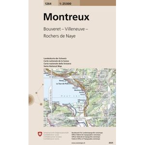 Swisstopo 1 : 25 000 Montreux Swisstopo 1 : 25 000 Montreux