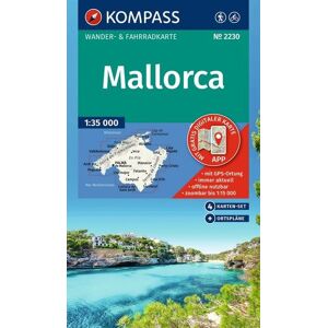 Kompass-Karten KOMPASS Wanderkarten-Set 2230 Mallorca (4 Karten) 1:35.000 Kompass-Karten KOMPASS Wanderkarten-Set 2230 Mallorca (4 Karten) 1:35.000
