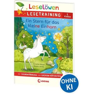 Loewe Leselöwen Lesetraining 1. Klasse - Ein Stern für das kleine Einhorn Loewe Leselöwen Lesetraining 1. Klasse - Ein Stern für das kleine Einhorn