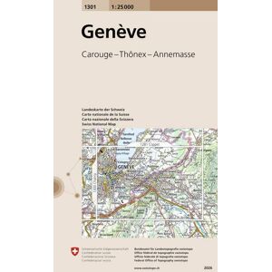 Swisstopo 1 : 25 000 Genève Swisstopo 1 : 25 000 Genève