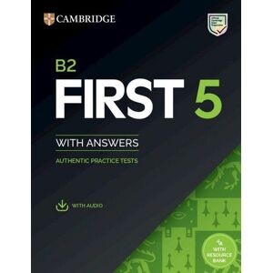 Cambridge University Press B2 First 5 Student's Book with Answers with Audio with Resou Cambridge University Press B2 First 5 Student's Book with Answers with Audio with Resou