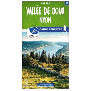 Kümmerly+Frey Vallée de Joux - Nyon 25 Wanderkarte 1:40 000 Kümmerly+Frey Vallée de Joux - Nyon 25 Wanderkarte 1:40 000