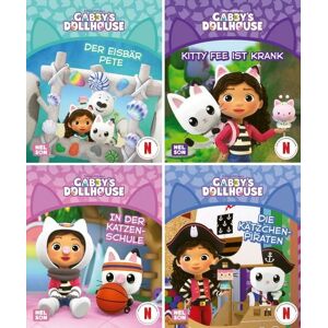 Nelson Mini-Bücher: 4er Gabby's Dollhouse 9-12 Nelson Mini-Bücher: 4er Gabby's Dollhouse 9-12