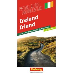 Hallwag Strassenkarte Irland 1:300.000 Hallwag Strassenkarte Irland 1:300.000
