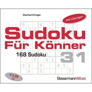 Bassermann Sudoku für Könner 31 Bassermann Sudoku für Könner 31