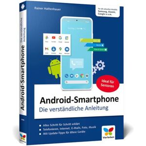 Vierfarben Android-Smartphone Vierfarben Android-Smartphone
