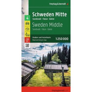 KOMPASS freytag und berndt Freytag & berndt Straßenkarte Schweden Mitte 1:250.000 KOMPASS freytag und berndt Freytag & berndt Straßenkarte Schweden Mitte 1:250.000