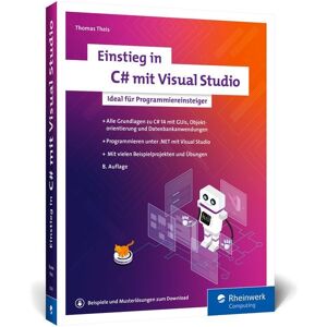 Rheinwerk Verlag Einstieg in C# mit Visual Studio 2026 Rheinwerk Verlag Einstieg in C# mit Visual Studio 2026
