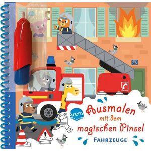 Arena Ausmalen mit dem magischen Pinsel. Fahrzeuge Arena Ausmalen mit dem magischen Pinsel. Fahrzeuge