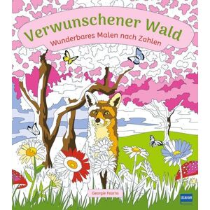 Ullmann Medien Wunderbares Malen nach Zahlen - Verwunschener Wald Ullmann Medien Wunderbares Malen nach Zahlen - Verwunschener Wald