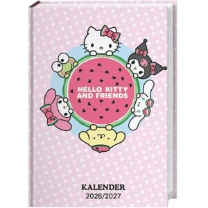 Heye Hello Kitty 17-Monats-Kalenderbuch A5 2027 - 17 Monate. Von August 2026 bis Dezember 2027 Heye Hello Kitty 17-Monats-Kalenderbuch A5 2027 - 17 Monate. Von August 2026 bis Dezember 2027