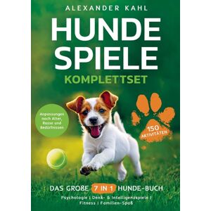 Bunter Hund Medien Hundespiele Komplettset - Das große 7 in 1 Hunde-Buch mit 150 Aktivitäten Bunter Hund Medien Hundespiele Komplettset - Das große 7 in 1 Hunde-Buch mit 150 Aktivitäten