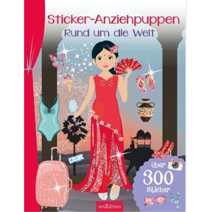 arsedition Sticker-Anziehpuppen – Rund um die Welt arsedition Sticker-Anziehpuppen – Rund um die Welt