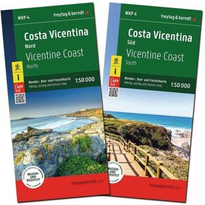 KOMPASS freytag und berndt Costa Vicentina, Wanderkarte 1:50.000, freytag & berndt KOMPASS freytag und berndt Costa Vicentina, Wanderkarte 1:50.000, freytag & berndt