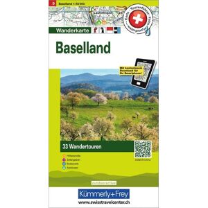 Hallwag Touren-Wanderkarte 9 Baselland Hallwag Touren-Wanderkarte 9 Baselland