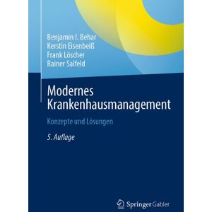 Springer Berlin Modernes Krankenhausmanagement Springer Berlin Modernes Krankenhausmanagement