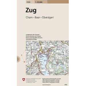 Swisstopo 1 : 25 000 Zug Swisstopo 1 : 25 000 Zug