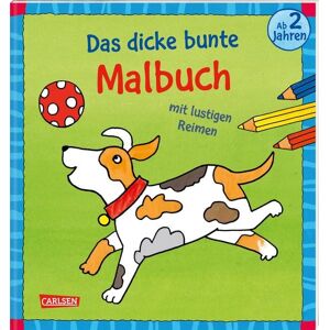 Carlsen Ausmalbilder für Kita-Kinder: Das dicke bunte Malbuch mit lustigen Reimen Carlsen Ausmalbilder für Kita-Kinder: Das dicke bunte Malbuch mit lustigen Reimen