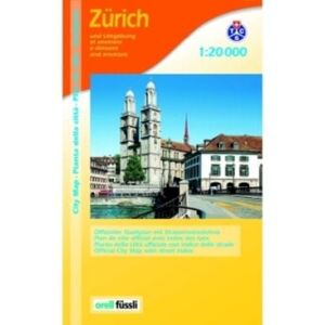 Orell Füssli Kartographie - Edition MPA Zürich und Umgebung Orell Füssli Kartographie - Edition MPA Zürich und Umgebung