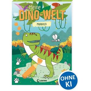 Loewe Meine Dino-Welt - Malblock Loewe Meine Dino-Welt - Malblock